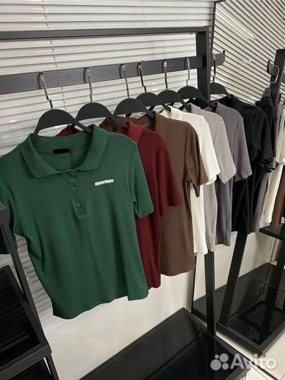 Футболка поло Miu Miu единый до 46