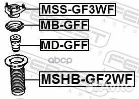 Опора переднего амортизатора MSS-GF3WF MSS-GF3W