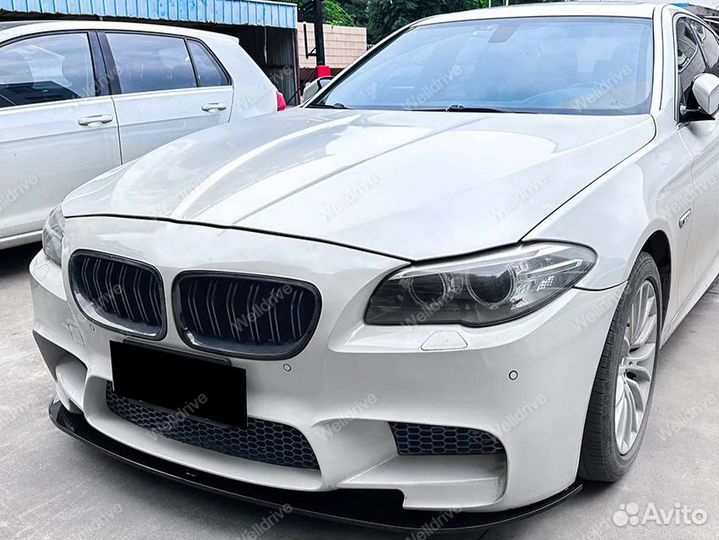 Губа передняя BMW 5 F10 M5 глянец