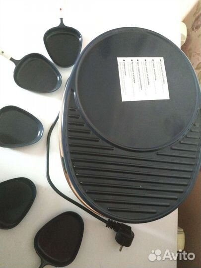 Сковорода Раклетница гриль. Электрическая Roventa