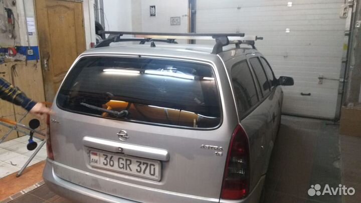 Заднее стекло Опель Астра Г