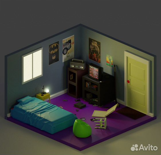 3d моделирование/ визуализации