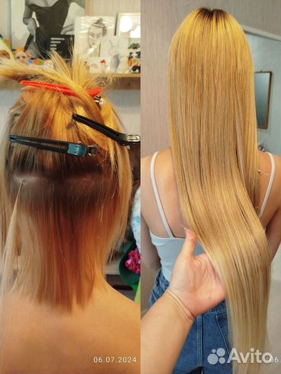 Наращивание волос