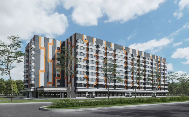 Квартира-студия, 27,4 м², 8/18 эт.