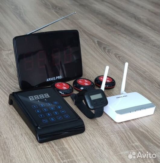 Кнопка вызова медперсонала, персонала, врача, часы