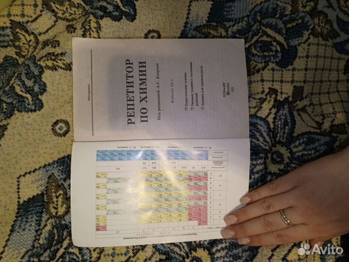 Книга Репетитор по химии под редакцией Егорова