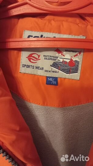 Куртка зимняя д/девочки 146