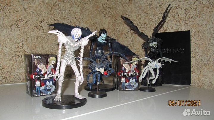 Аниме фигурки Ryuk (Рюк) и Rem (Рэм) из Death Note