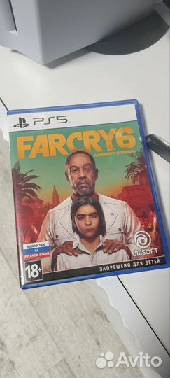 Диск far cry 6 на ps5