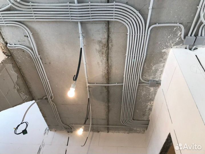 Электромонтаж под ключ. Замена проводки