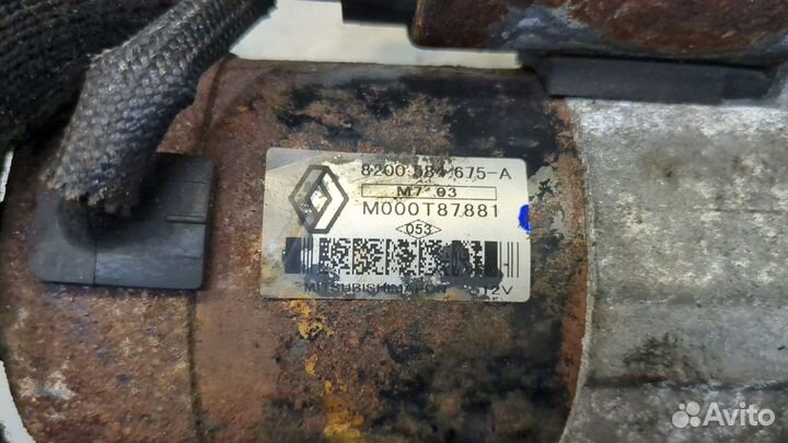 Стартер Renault Megane 2, 2008