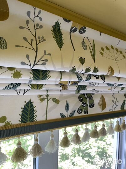 Шторы римские на кухню