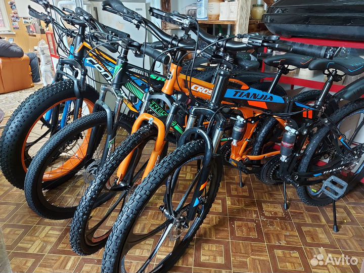 Велосипеды 26 складной и на литье