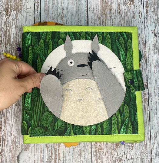 Развивающая книжка из фетра