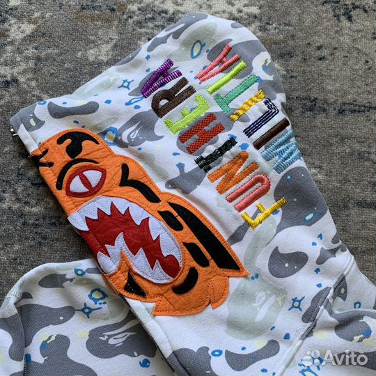 Bape Space Camo Tiger Full Zip hoodie