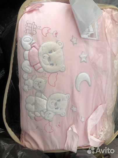 Бортики в детскую кроватку