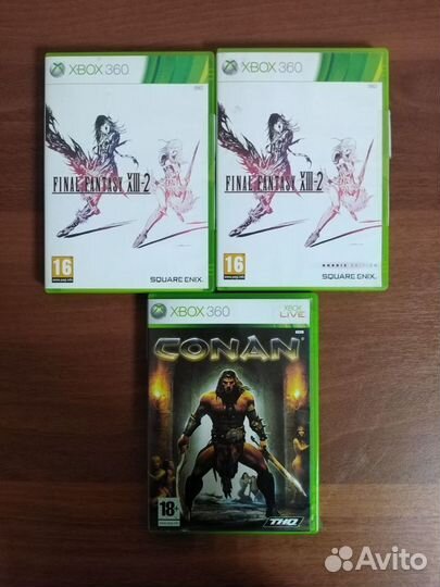 Диски на Xbox 360 в ассортименте