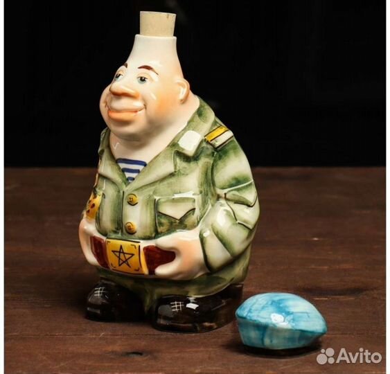 Набор фарфоровый штоф 