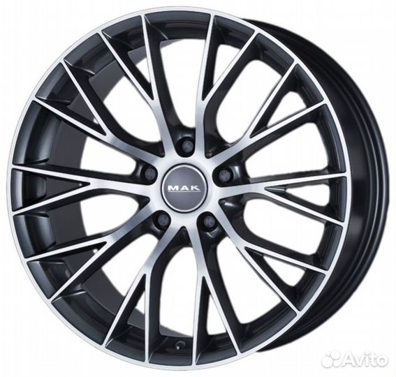 R19 5x112 8,5J ET28 D76 MAK Munchen Gunmetal Mirro