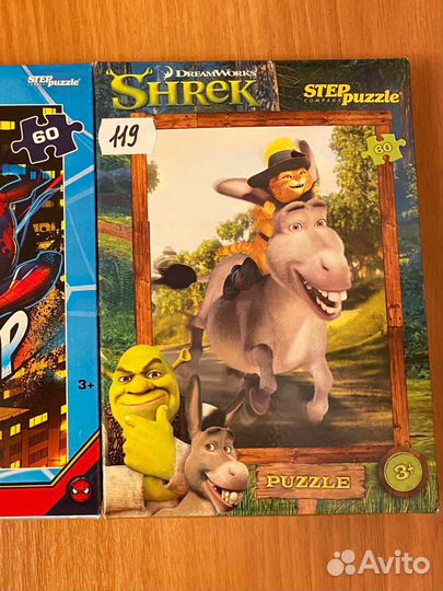 Пазл 60эл. в ассортименте 90р.шт