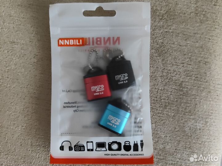 Картридер micro sd
