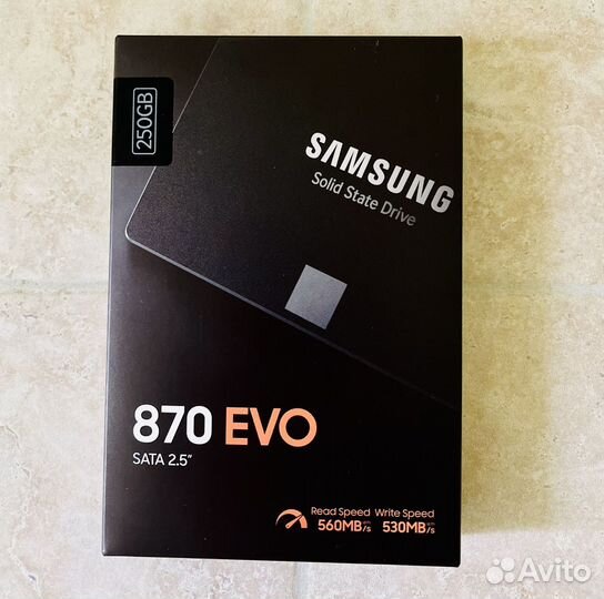Ssd samsung 870 evo 250gb SATA