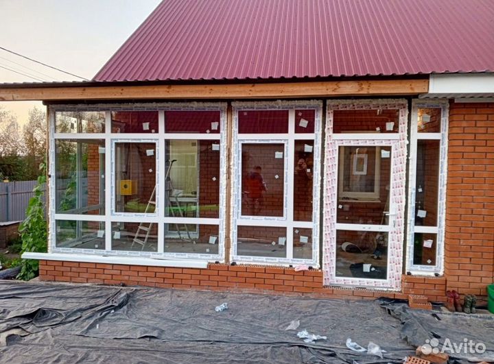 Пластиковая веранда