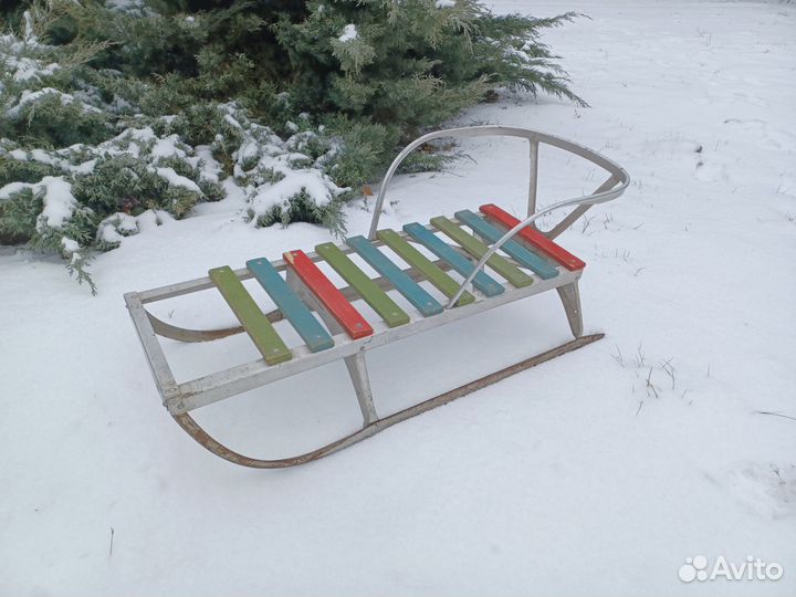 Санки алюминиевые СССР
