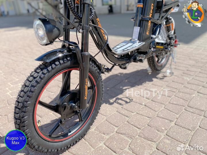 Электровелосипед Kugoo V3 Max Новый