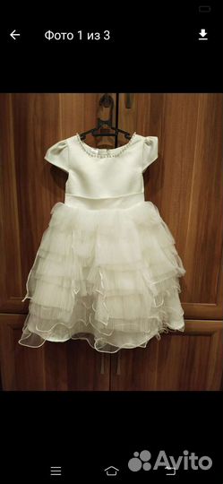 Платье на девочку 3 лет
