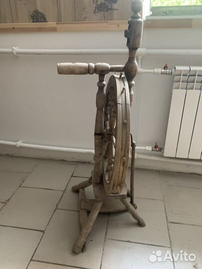 Прялка деревянная старинная