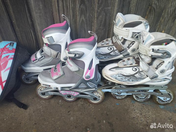 Ролики Rollerblade 28-32 размер регулируемый