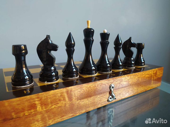 Шахматы деревянные 1978 год