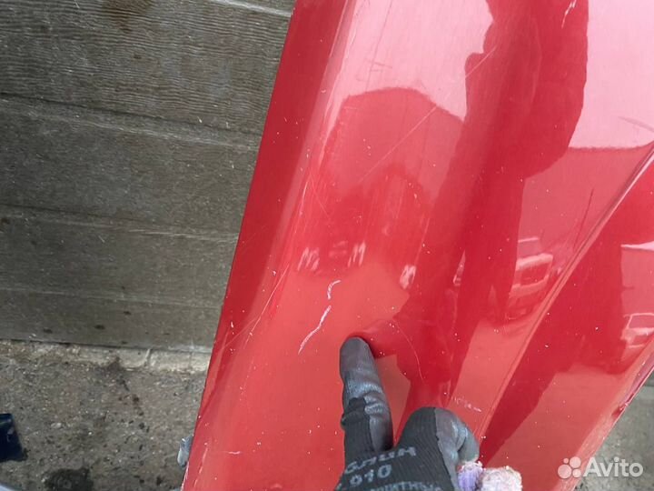 Крыло Правое Opel Astra H Красный Оригинал