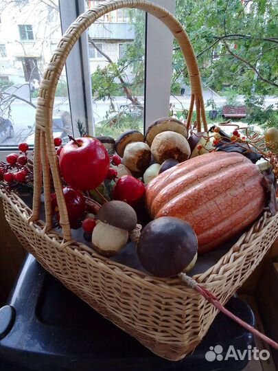 Корзины интерьерные винтаж