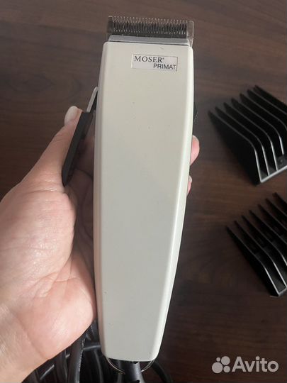 Машинка для стрижки Moser Primat Light Grey