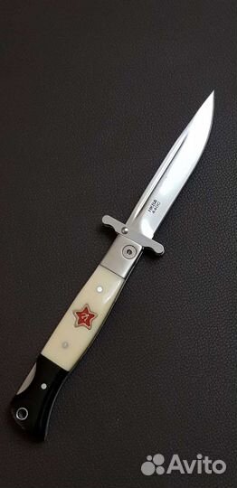 Нож Финка нквд ссср,рукоять цв.слоновая кость