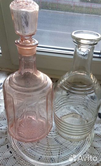 Штофы и графины СССР