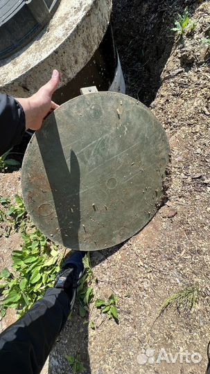 Люк канализационный бу 1 раз