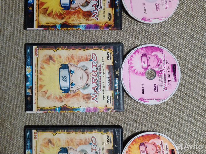 Dvd диски аниме