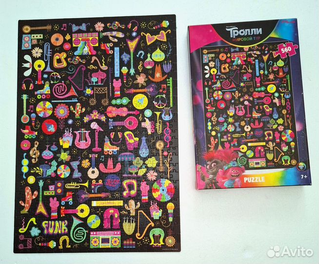 Пазл Тролли Мировой тур 560 эл