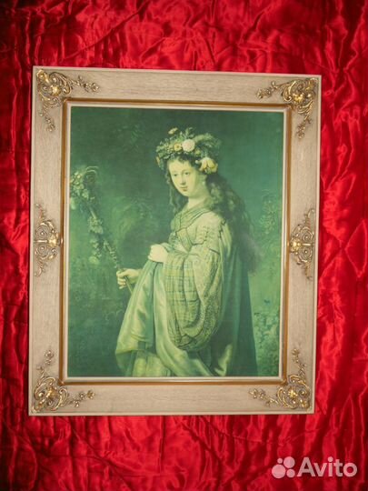 Картины тканевые СССР 1973-1984 г