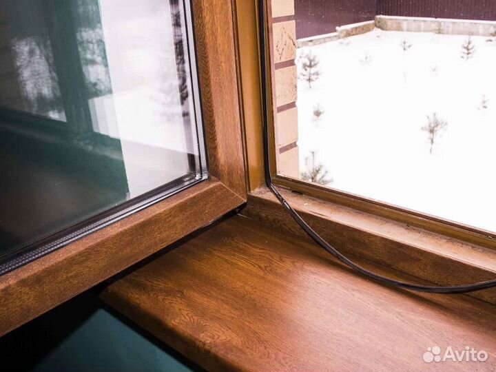 Уплотнитель с заменой Veka RAL84255