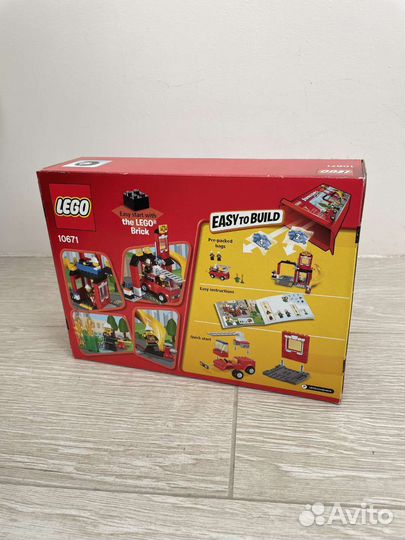 Lego Juniors Пожарная станция 10671 новый