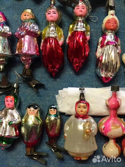 Елочные игрушки СССР