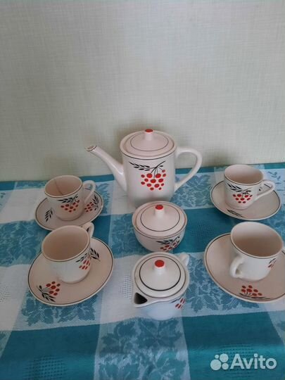 Кукольная фарфоровая посуда