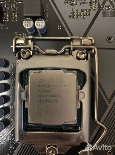 Intel core i5 8400 asus prime b360m-a