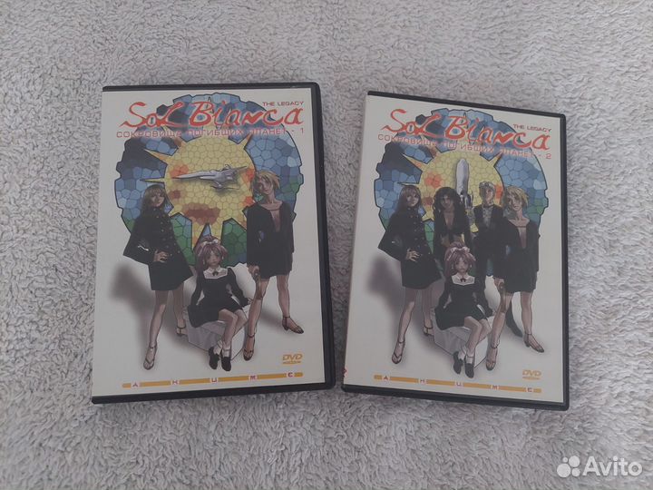 DVD диски с аниме и фильмы