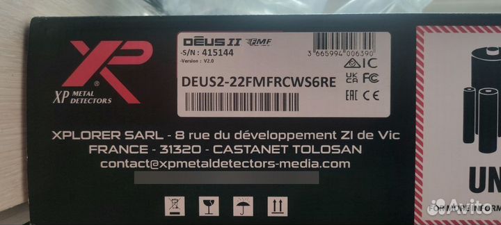 Металлоискатель xp deus 2