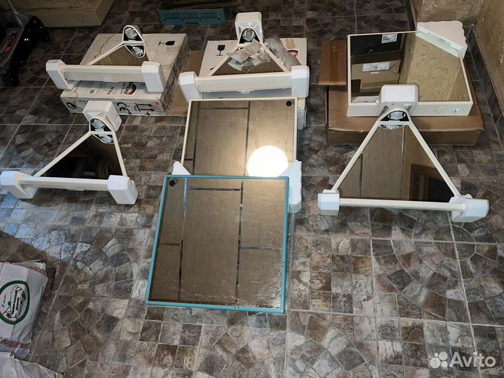 Немецкие зеркала для ванной комнаты Мало бу